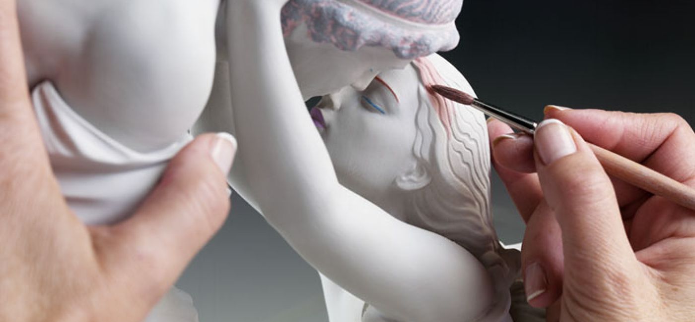 Ręczne malowanie. Cuda braci Lladro
