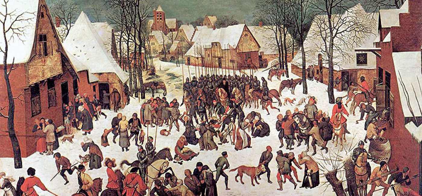Rzeź niewiniątek , 1565 r., Pieter Bruegel Starszy