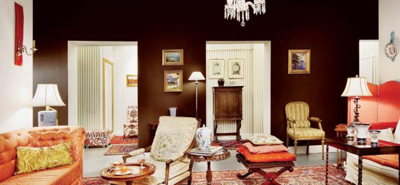 Salon wypełniony wzorami. Magia wzorów