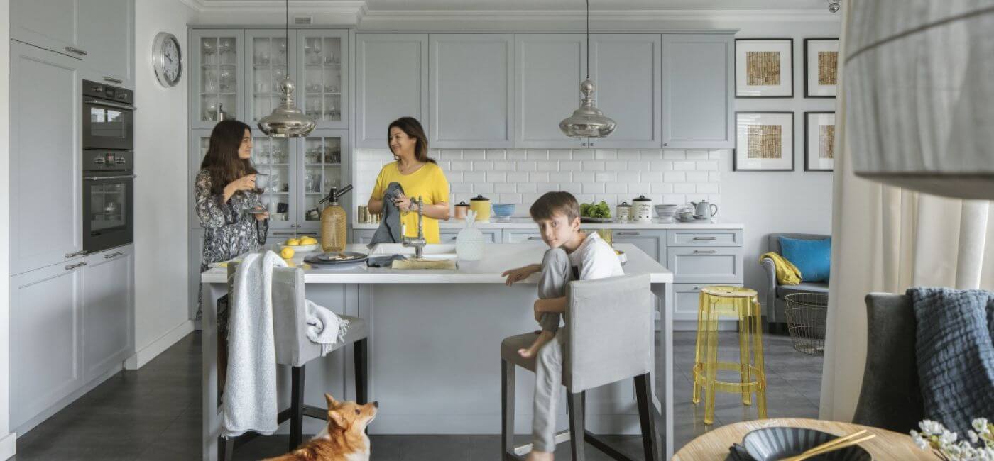 Wystrój wnętrza jak w starej kamienicy