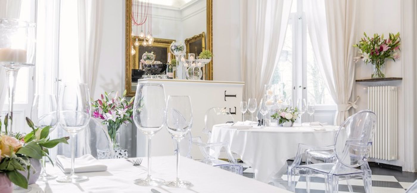 Wnętrza restauracji Endorfina Foksal.