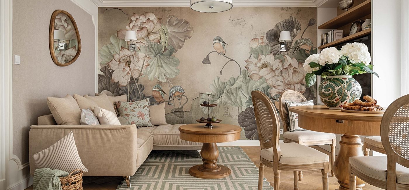 wnętrza soft classic z nutą french country – lekka klasyka inspirowana naturą