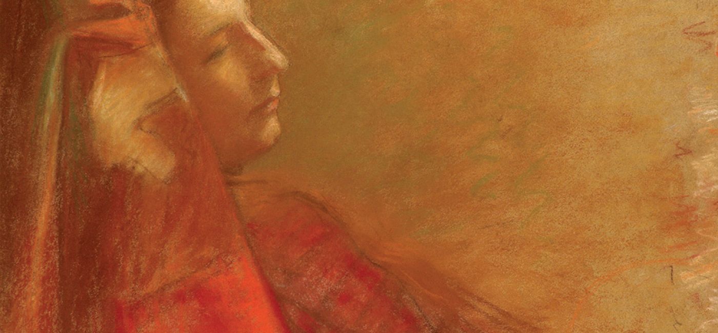 Wojciech Weiss - Portret Dagny Juel-Przybyszewskiej, 1899