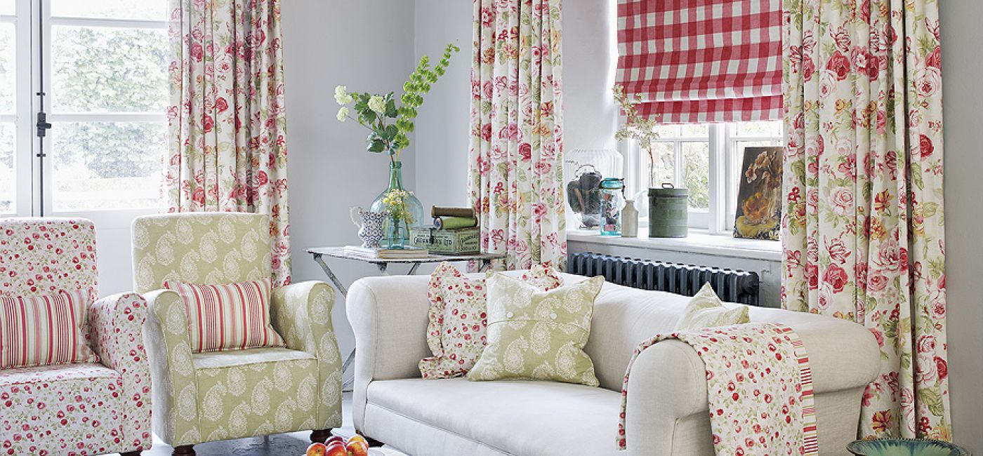 Wszystkie tkaniny z kolekcji Genevieve: różne, a do siebie pasują. Bawełna drukowana, Clarke Clarke