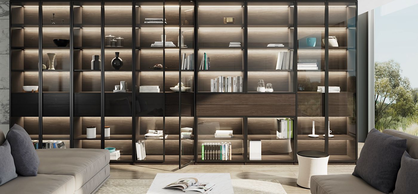 aluminiowe fronty bez szprosów