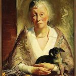 Pani z pieskiem (portret Reginy Lowenstein), 1931 r.