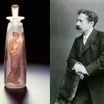 Flakon Ambre Antiqua do perfum Francis Coty ego i jego twórca - Rene Lalique.