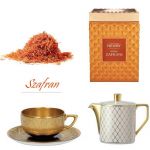 Herbata: Newby Teas, filiżanka: kolekcja Tradition, Esnobismo, mlecznik: Francis Sheherazade, Rosenthal