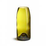 wazon szklany żółty
