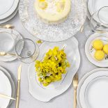 dekoracja stołu na komunię