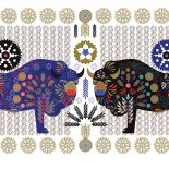 grafika w folkowym stylu