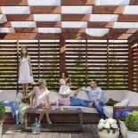 zadaszony taras drewniany