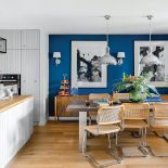 dwa kolory ścian w pokoju