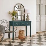 półokrągłe lustro do przedpokoju