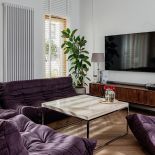 92-metrowe mieszkanie urządzone w stylu modern organic