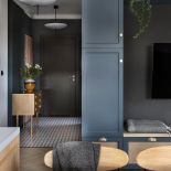 salon w mieszkaniu w bloku