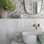 łazienka w stylu modern farmhouse