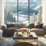 nowoczesne dekoracje zimowe