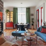 mieszkanie jak z filmu Almodovara - kolorowe i ekstrawaganckie