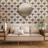 kaszmirowy salon meble tkaniny dodatki