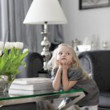 3,5-letnia Patrycja - córka Mai. Rezydencja black   white