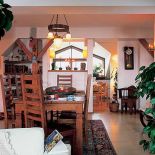 stylowe wnętrze poddasze salon