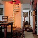 stylowe wnętrze poddasze jadalnia