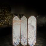 Parawan z pracą Arobala. Unikatowe parawany polskich artystów na aukcji „Spragnieni Piękna”