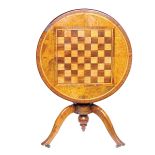 Stolik do gry w szachy z mieszanego drewna, Australia, ok. 1860 r., Sotheby s
