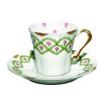 styl dworkowy filiżanka