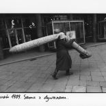 Anna Beata Bohdziewicz, Styczeń 1989. Sama z dywanem z cyklu Fotodziennik, czyli piosenka o końcu świata , 1989
