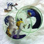 Miseczki Double Take. Obrazy na talerzach - Bruce Wayland i Marcello De Simone