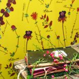 Tapeta Botanicals inspirowana XIX-wiecznymi zielnikami