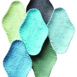 Talerze z serii From a Different Cloth