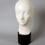 Głowa kobiety , 1921 r. Henryk Kuna: życie i twórczość rzeźbiarza
