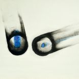 Z cyklu Przeciwstawienia , technika mieszana, lata 70. XX w.