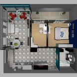 Projekt mieszkania Justyna Żukowska. Konkurs CREATOR. Znamy już 5 laureatek wiosennej edycji