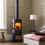 SERIA 7393, duża szyba i ekskluzywny wygląd, piec zaprojektowany przez Monicę Ritterband, MORSØ, morso.pl