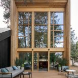 ekologiczny dom wśród natury