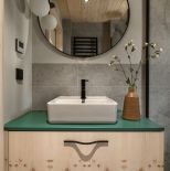 łazienka w stylu eko