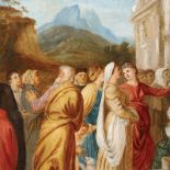 Scena przed świątynią , 1832 r. Rafał Hadziewicz - zapatrzony w Rafaela