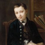 Portret Ludwiki z Głowackich Gropplerowej , 1850 r.