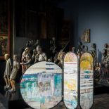 Parawan z pracą Radka Szlagi. Unikatowe parawany polskich artystów na aukcji „Spragnieni Piękna”