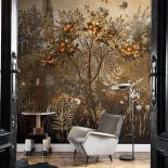 Botaniczne tapety ścienne