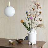 wazon ceramiczny biały