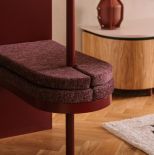 nowoczesne mieszkanie w odważnych kolorach z nutą retro