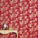 A może bardziej zdecydowanie? Połyskliwy ornament na wyrazistym tle od Romo. DECODORE