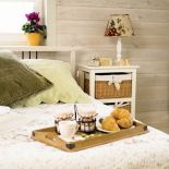 Abażury na lampki nocne Kasia przywiozła z Prowansji.