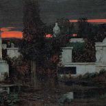 Adam Chmielowski, Cmentarz włoski 1880 r., MN w Krakowie.