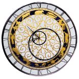 Agata Skoczylas, ręcznie malowany zegar Francuski splendor .